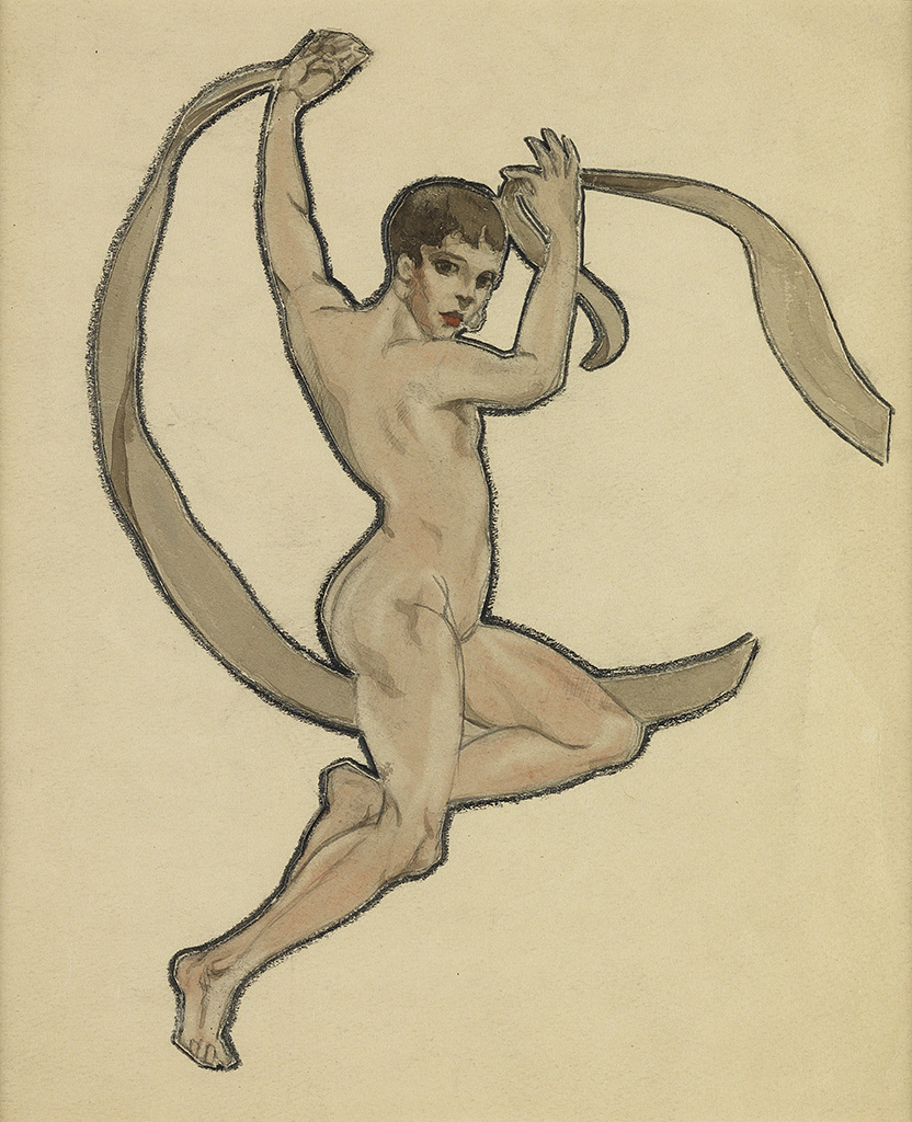 DOX THRASH (1893 - 1965) Nude Dancer.